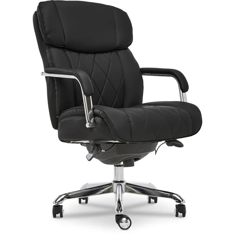 Swivel Thick High-Back PU Leather Ergonomic Racing Office Meeting Chair