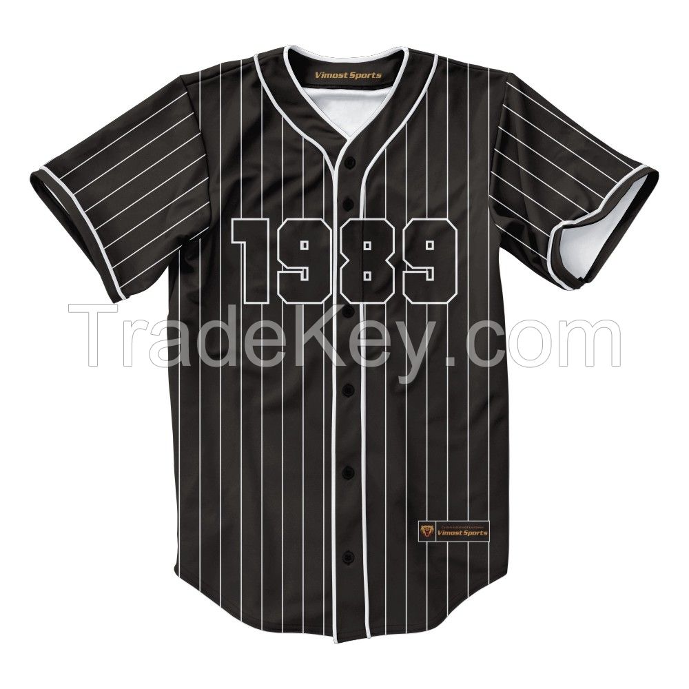 Sublimation baseball uniform