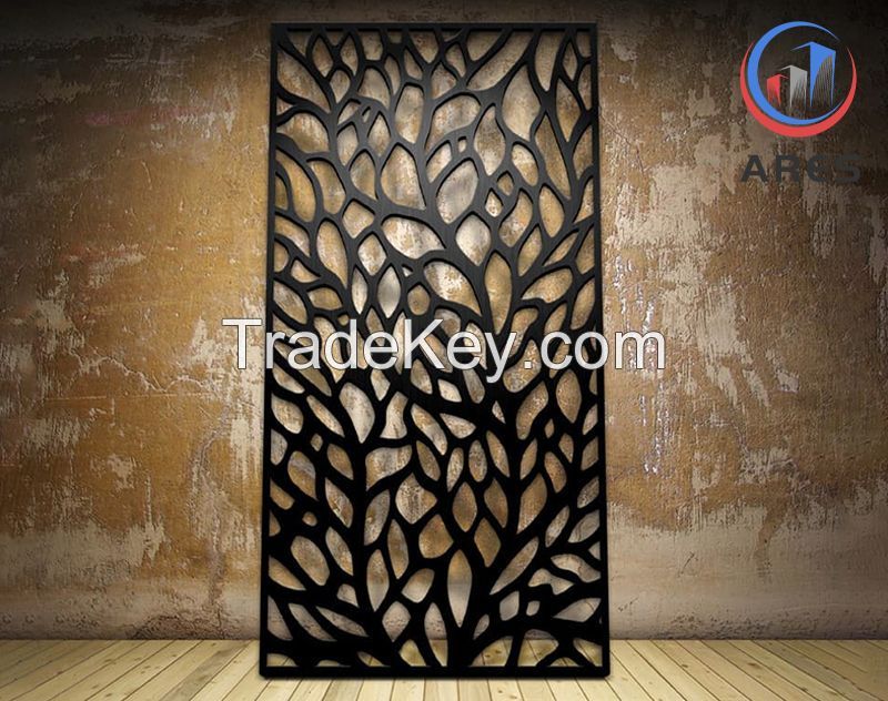 Laser Cut Room Divider Panels HJJ-2201    Laser Cut Screen      