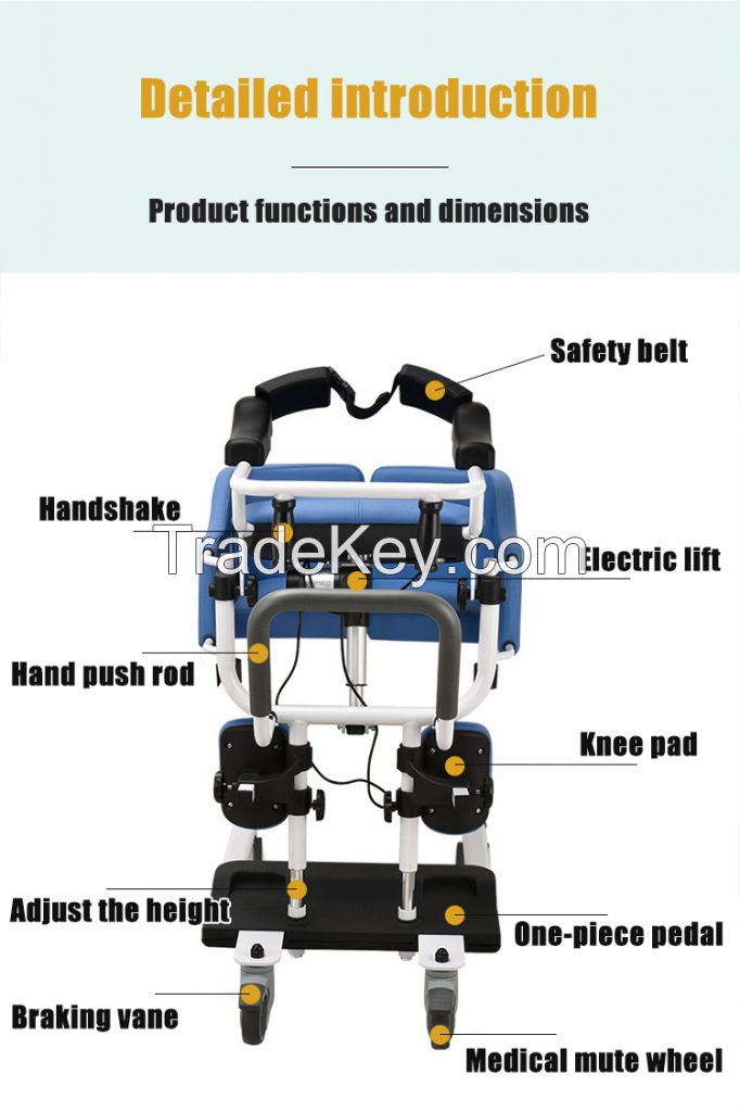 Home Patient Care Product Electric Lift Patient Transfer Chair-WJ-505A