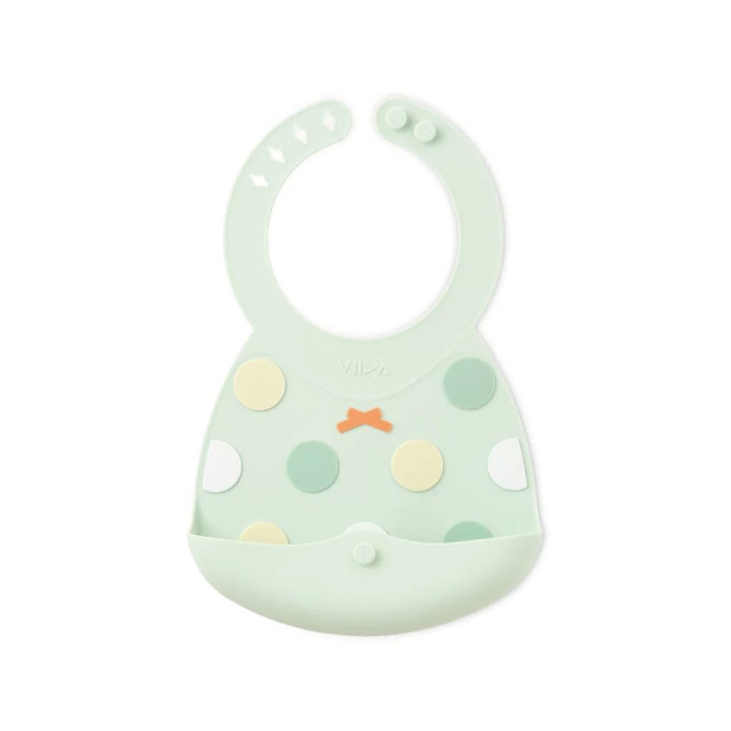 Joy Baby Bib Polka Dots