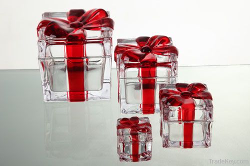 glass craft candy jar