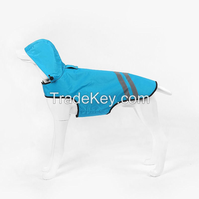 Deardogs hooded warm raincoat.Ordering products can be contacted by email.