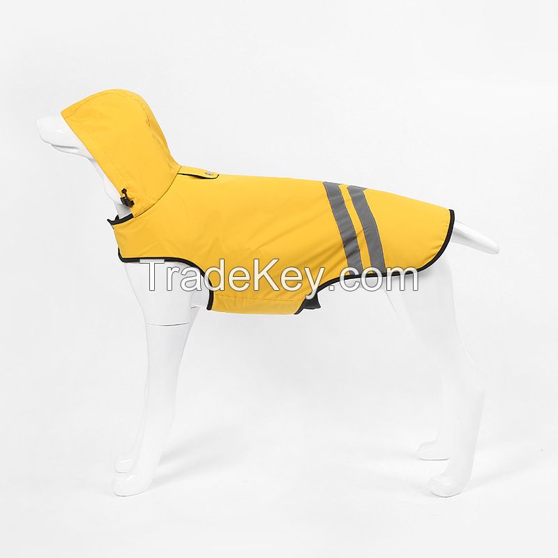 Deardogs hooded warm raincoat.Ordering products can be contacted by email.