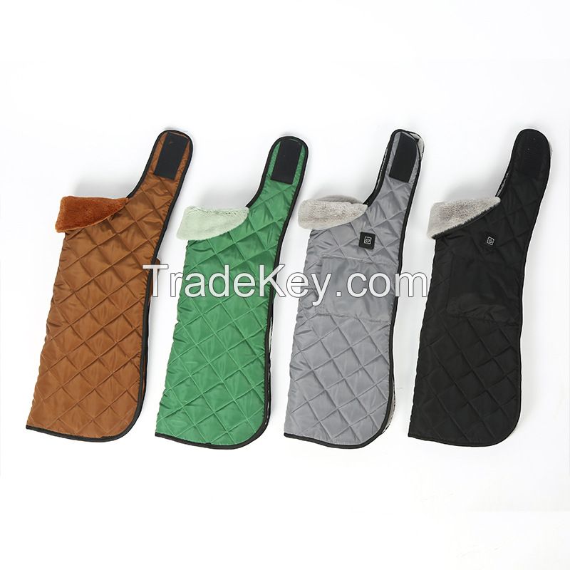 Deardogs with switch can heat cotton-padded jacket.Ordering products can be contacted by email.