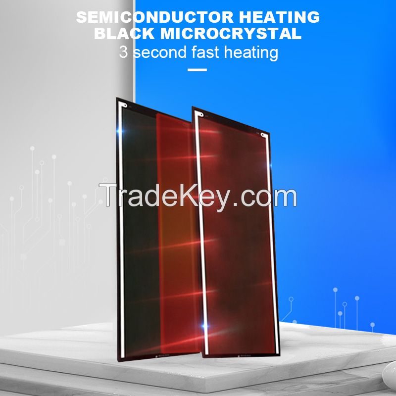 Customization Can Be Contacted by Email.Crystal black microcrystalline semiconductor heating glass 800x300x4mm220v 3500W.