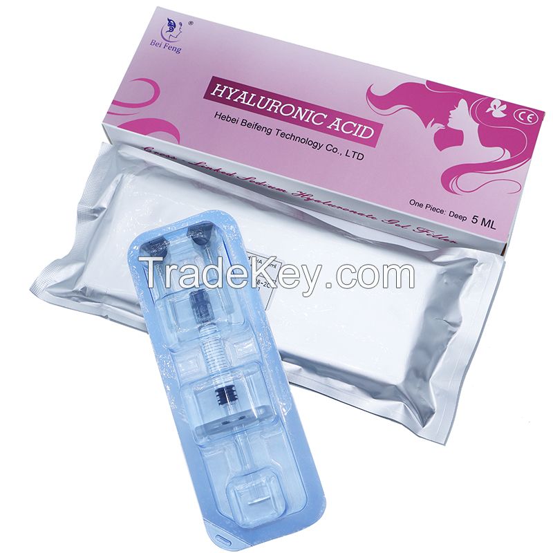 1ml Lip Enhancement Hyaluronic Acid Gel With Needle Injection