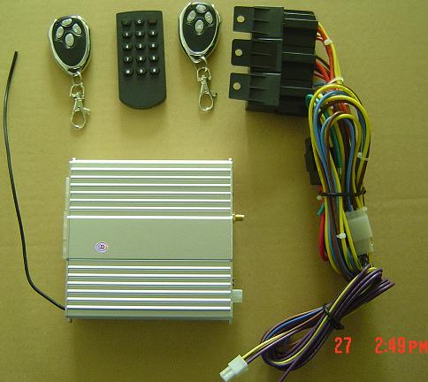 GSM vehicle alarm system