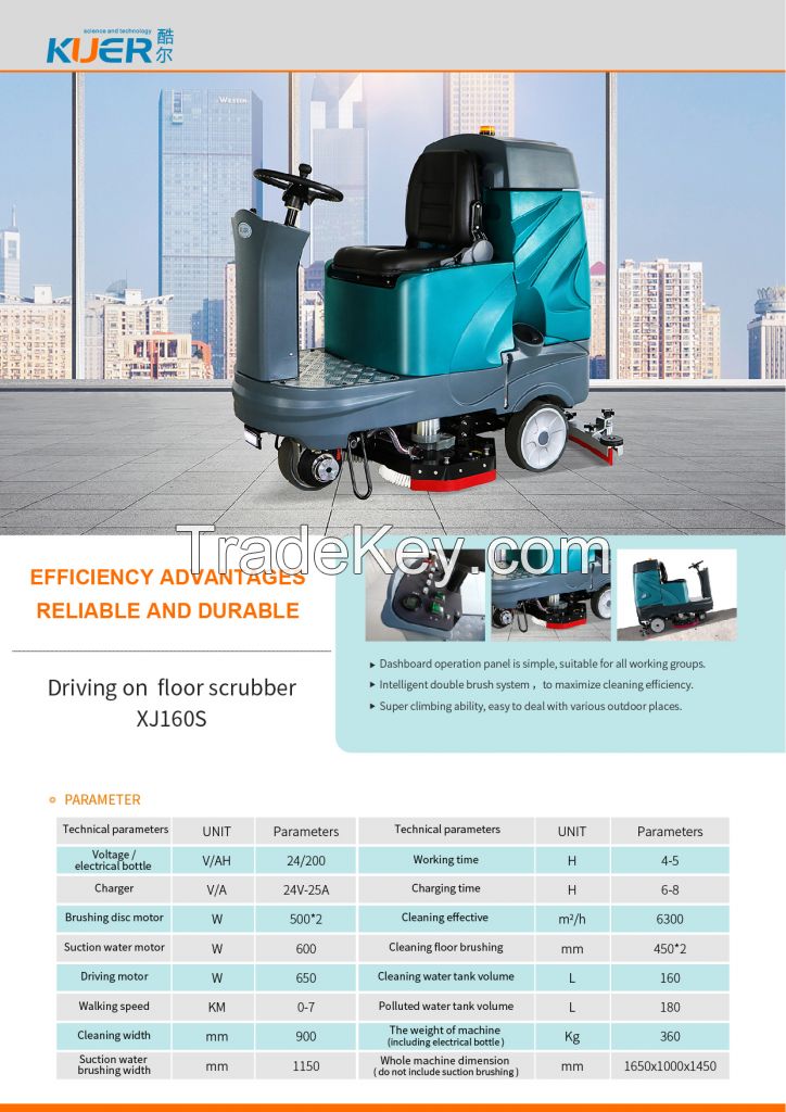 KR-XJ160S Floor Scrubber-5