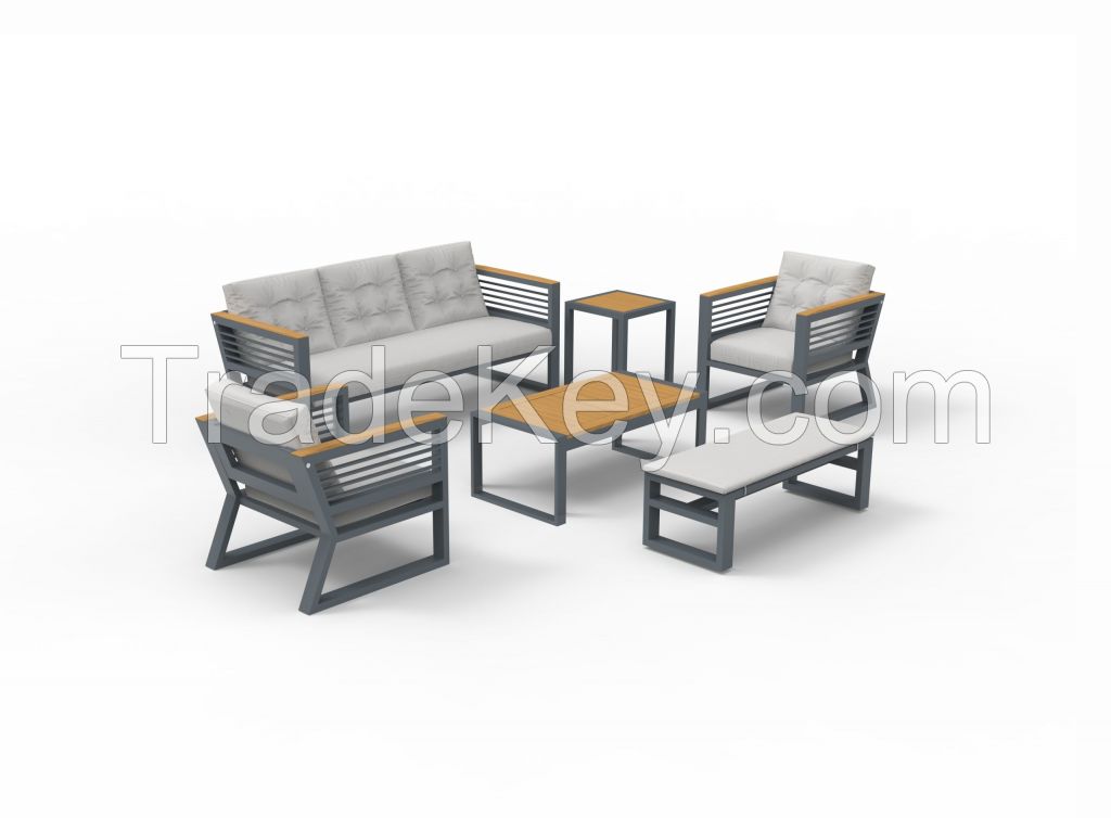 Aliminium Sofa Set