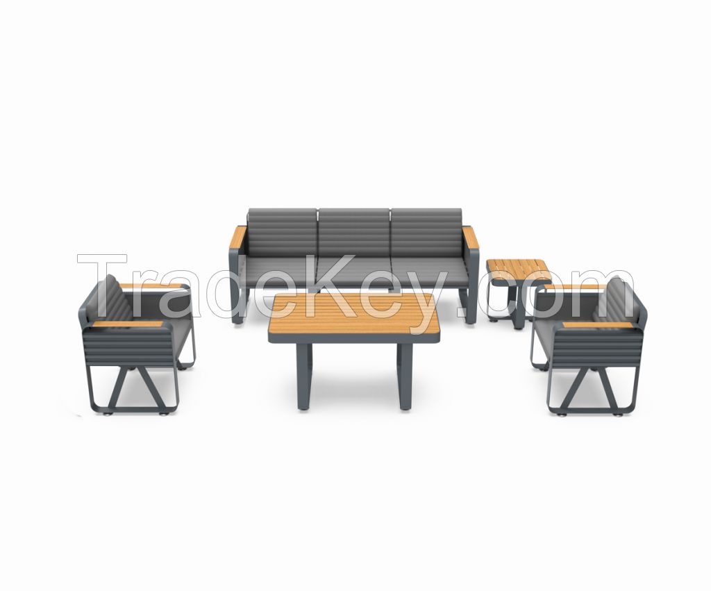 Aliminium Airport Sofa Set