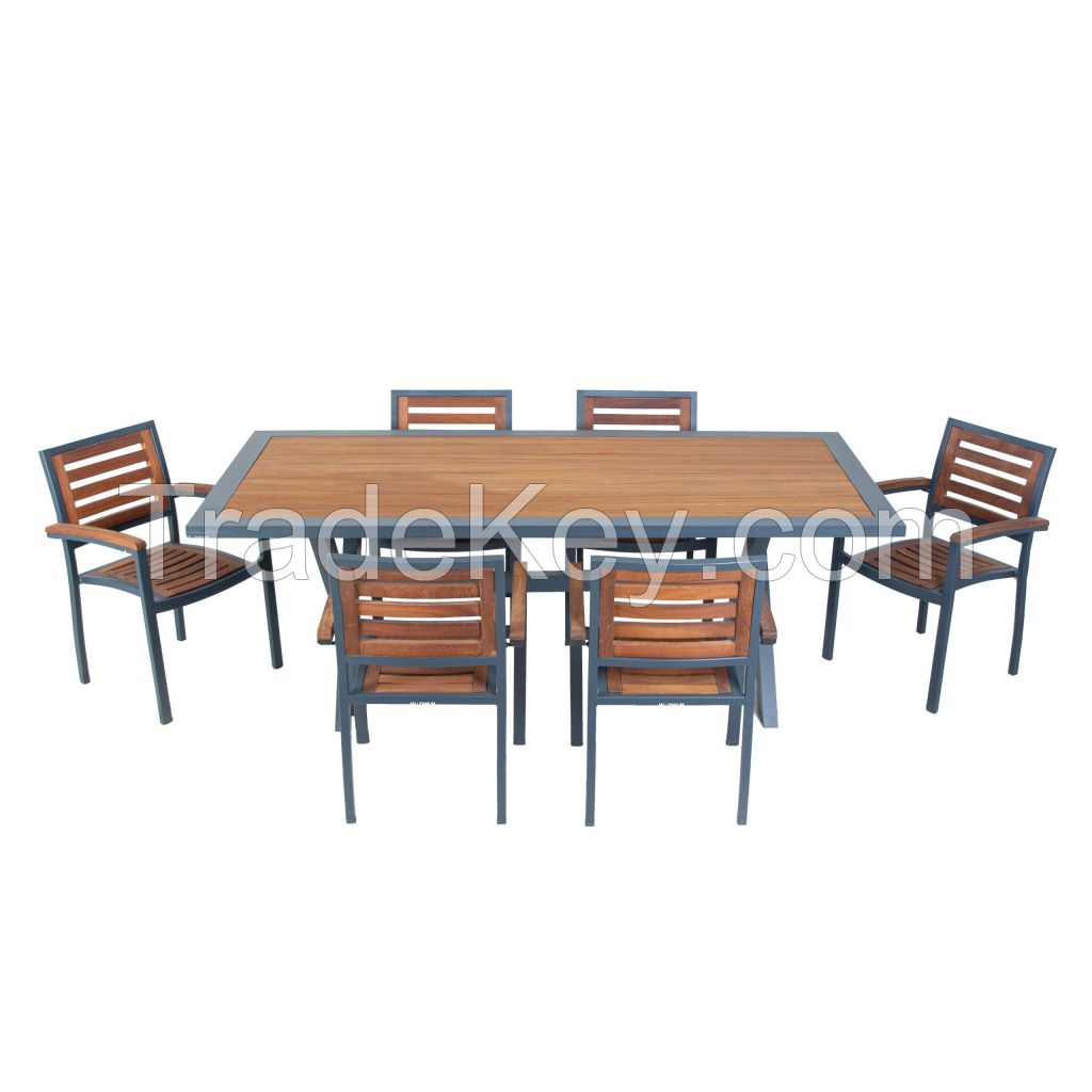 Aliminium Table Set