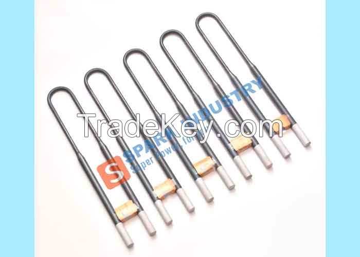 High Temperature Electric Molybdenum Disilicide Heating Element Rod U Type