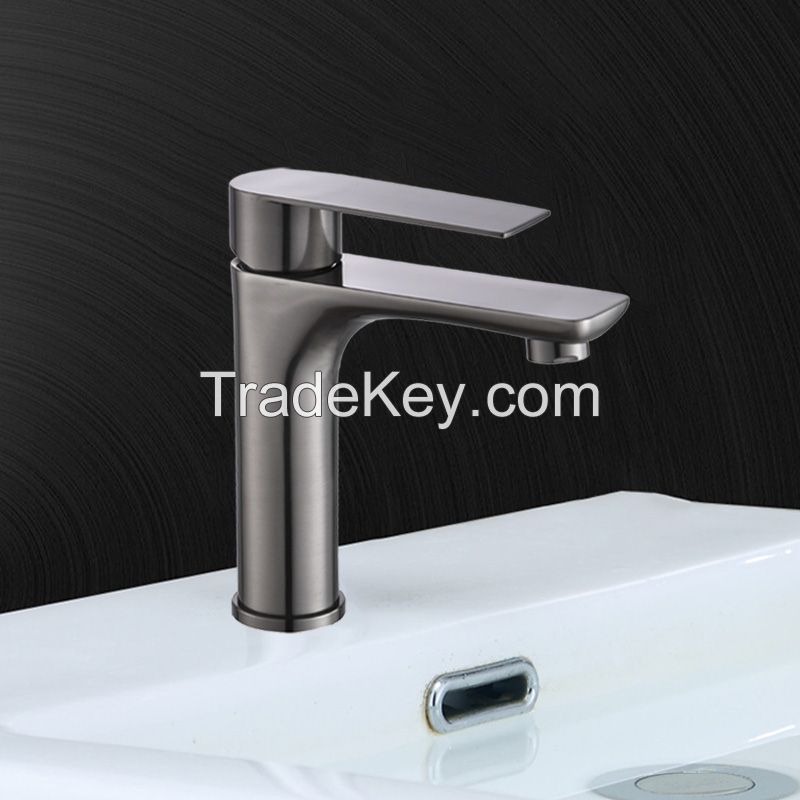 1102 High flat basin faucet