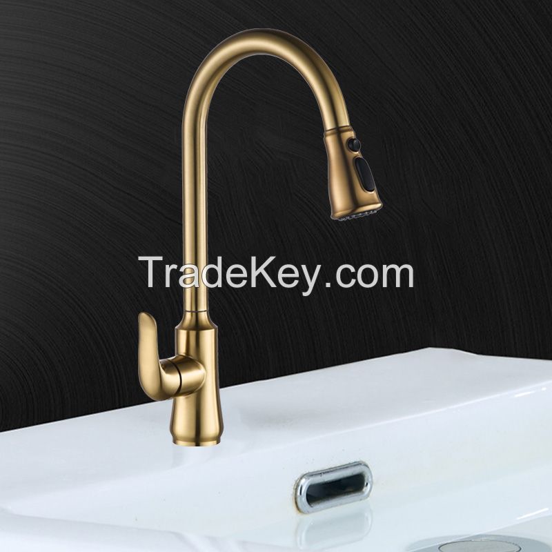 1201 The gourd pulls the basin faucet