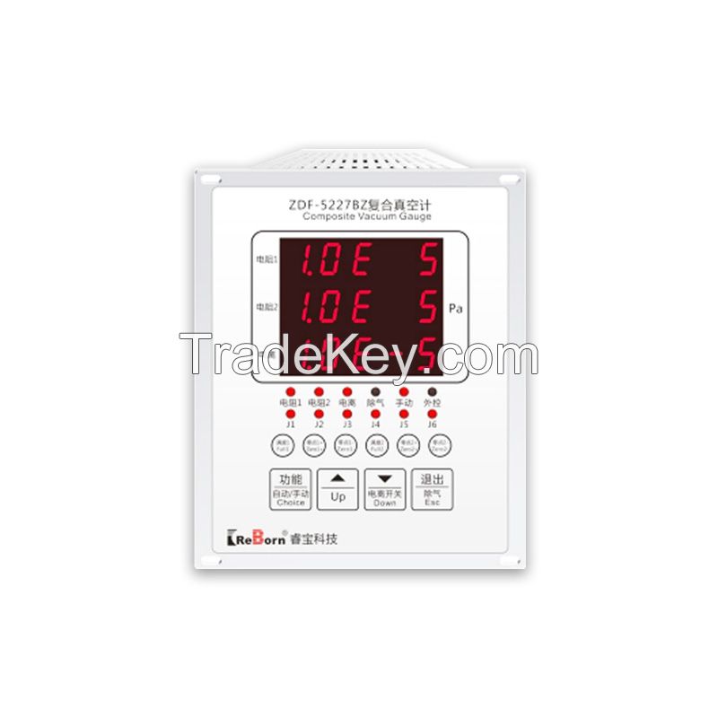 ZDF series instruments for measuring gas pressure in vacuum systems please contact customer service to place an order)