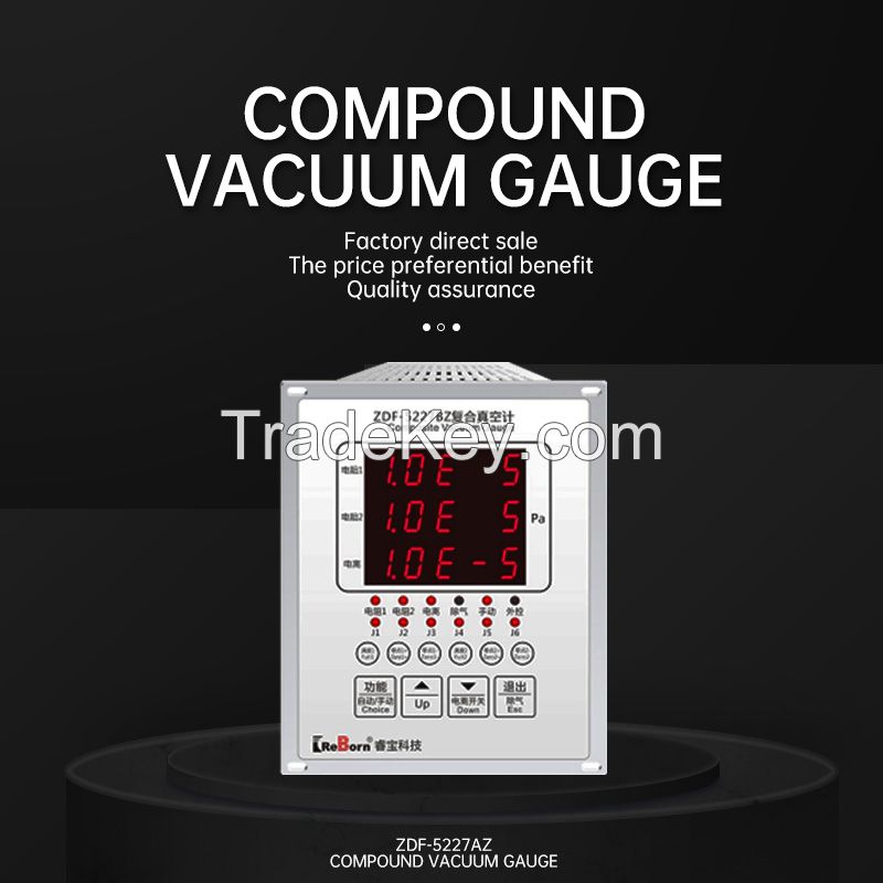 ZDF series instruments for measuring gas pressure in vacuum systems please contact customer service to place an order)