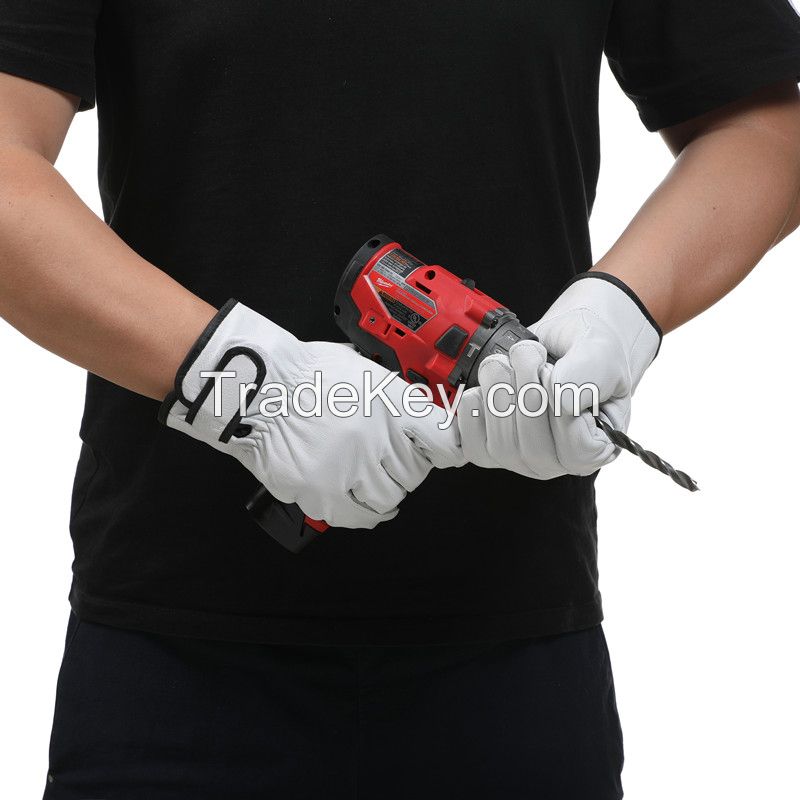 Factory Made Cheap Price High-Quality Custom Made Leather Working Gloves / New Arrival Men Leather Working Gloves