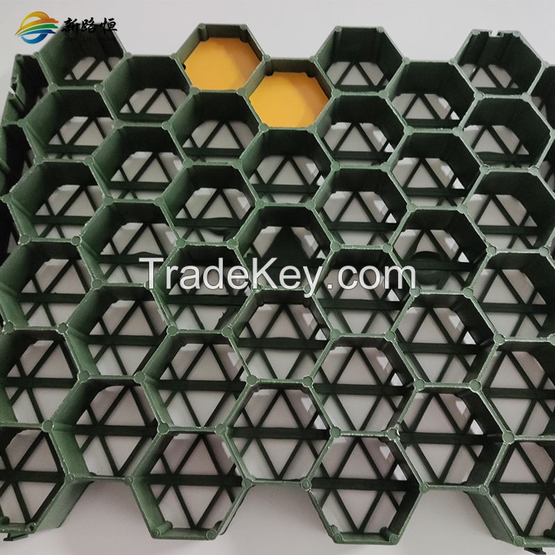 Xinluheng-Honeycomb gravel garden plant grid recycled plastic grass grid pavers  /Support customization can contact customer service