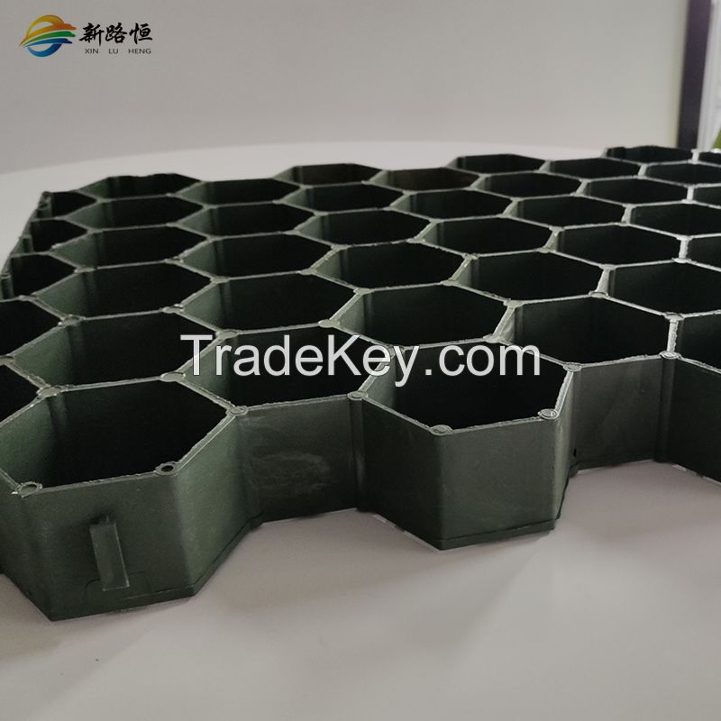 Xinluheng-Honeycomb gravel garden plant grid recycled plastic grass grid pavers  /Support customization can contact customer service