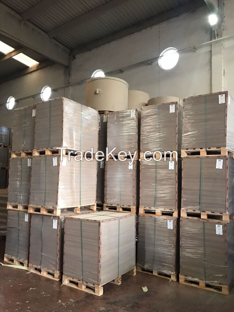 Grey Board, Paperboard, Paper Cardboard, Laminated Grey Board 700x1000mm 1/1, 5/1, 8/2/2, 2/2, 5/3/3, 2/3, 6/4mm