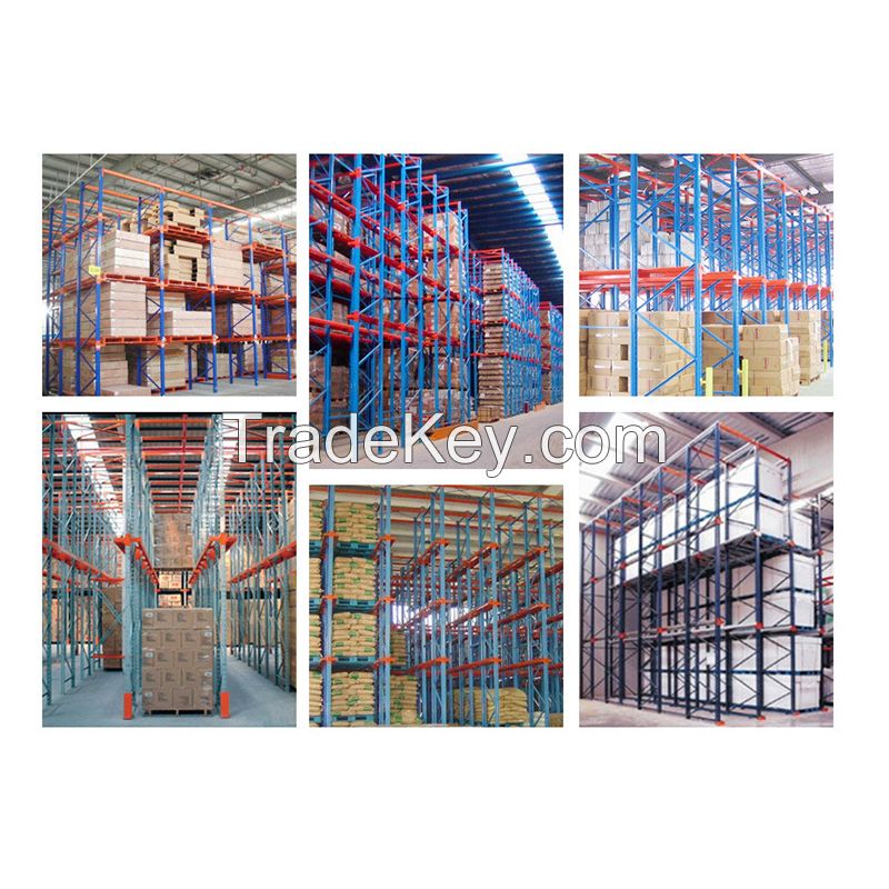 Drive in type shelves with high load-bearing capacity, welcome to customize