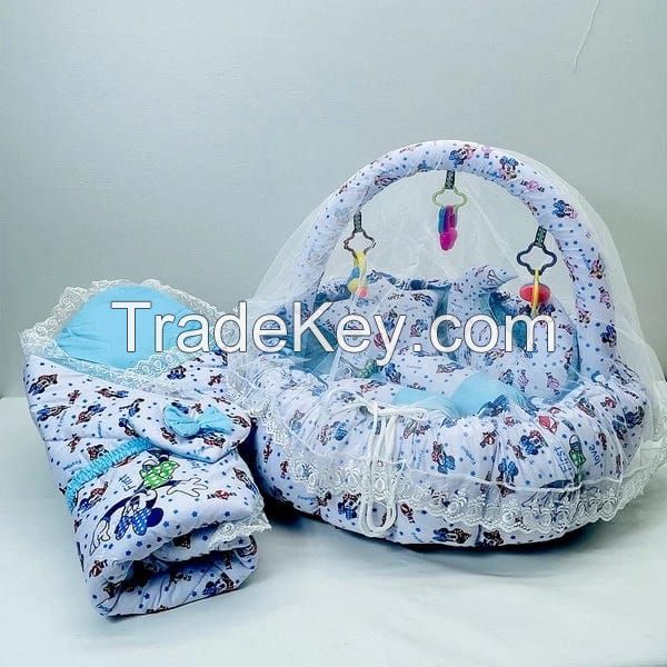 Baby Round Bed Set