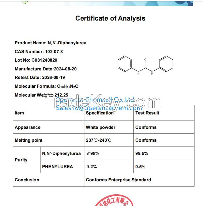 1,3-Diphenylurea CAS 102-07-8