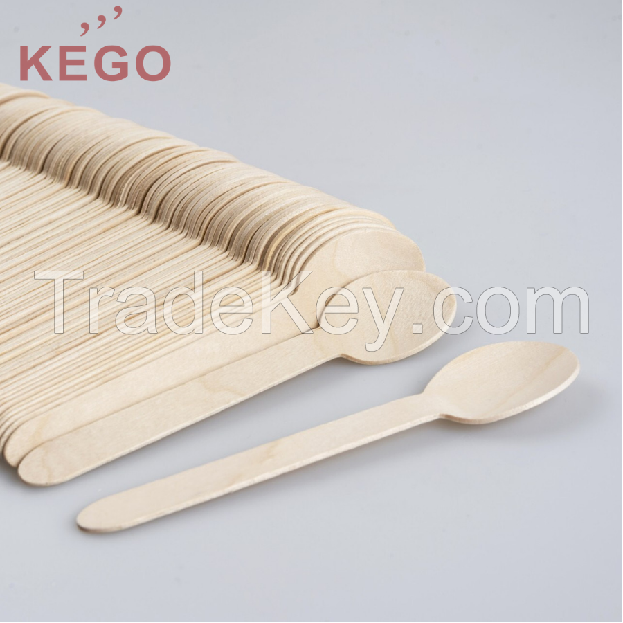 Disposable Wooden Cutlery Set, Boxed Biodegradable Party Utensils, Eco-Friendly Wooden Forks Wooden Spoons Wood