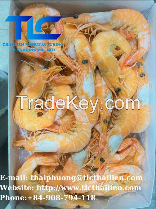 Cooked Vannamei Shrimp HOSO (THAI LIEN COMPANY, Ms. Fiona : +84.908.794.118 )