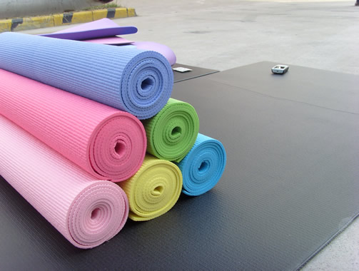 PVC yoga mat