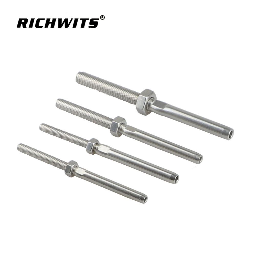 high quality Wire cable railing fittings stainless steel Swage Stud Terminal