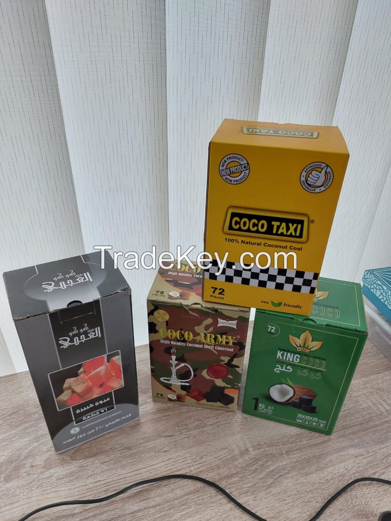 Coconut Shell Briquette for Shisha / Hookah