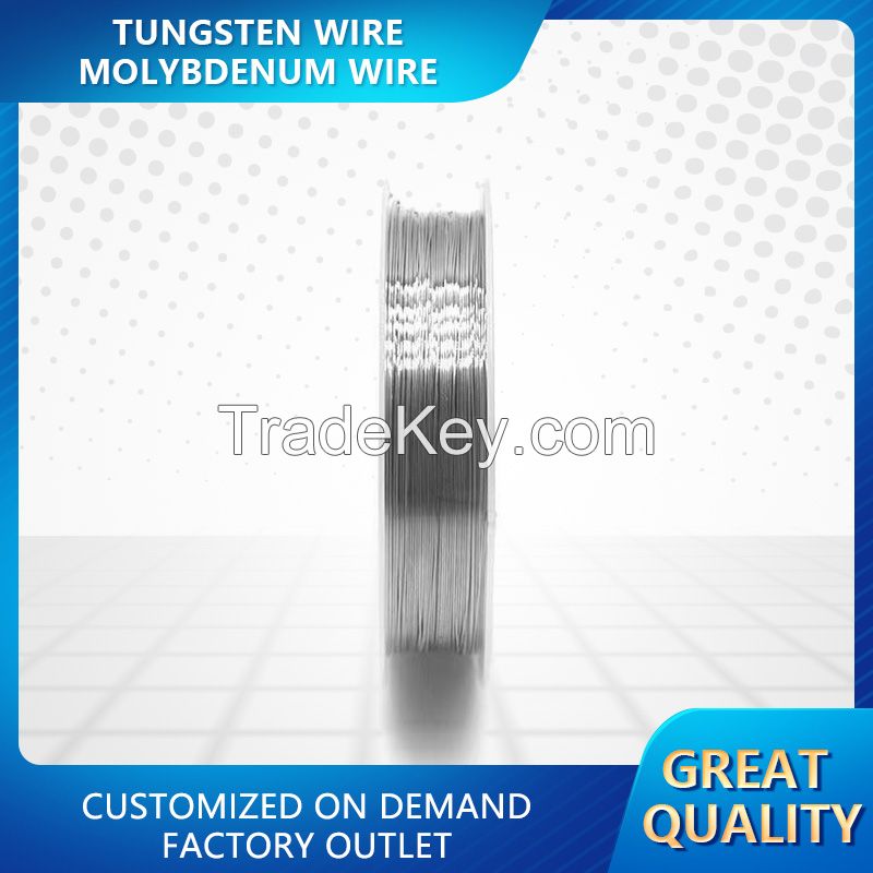 Pure molybdenum wire for high-temperature furnace components Hongjia High-quality molybdenum wire, tungsten wire custom cutting