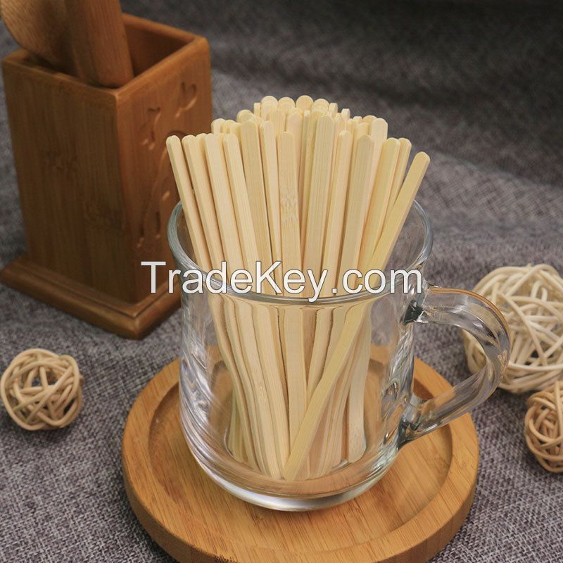 One-time wooden mixing stick coffee stick with honey stick spoon and solid wood hot drink stirring stick coffee stick.Ordering products can be contacted by mail.