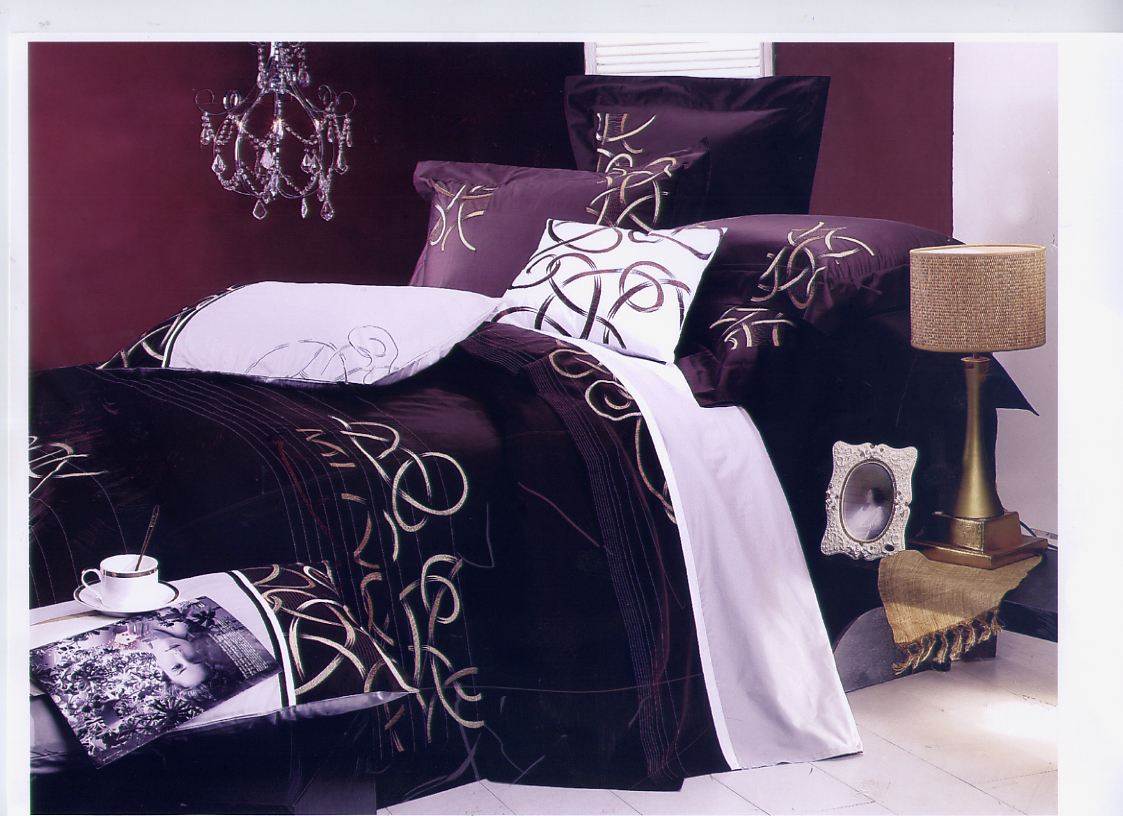 embroidery bedding set