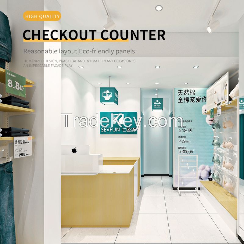 Customized modern mobile store counter sales showcase Cashier/Prices are for reference only/Email before placing an order