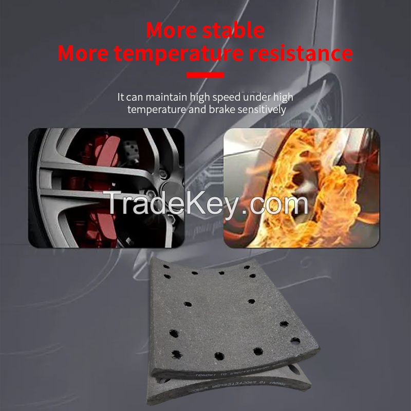 The wheel hub/rear brake pad has high temperature resistance and low wear.Ordering products can be contacted by mail.