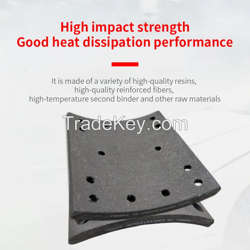 The wheel hub/rear brake pad has high temperature resistance and low wear.Ordering products can be contacted by mail.