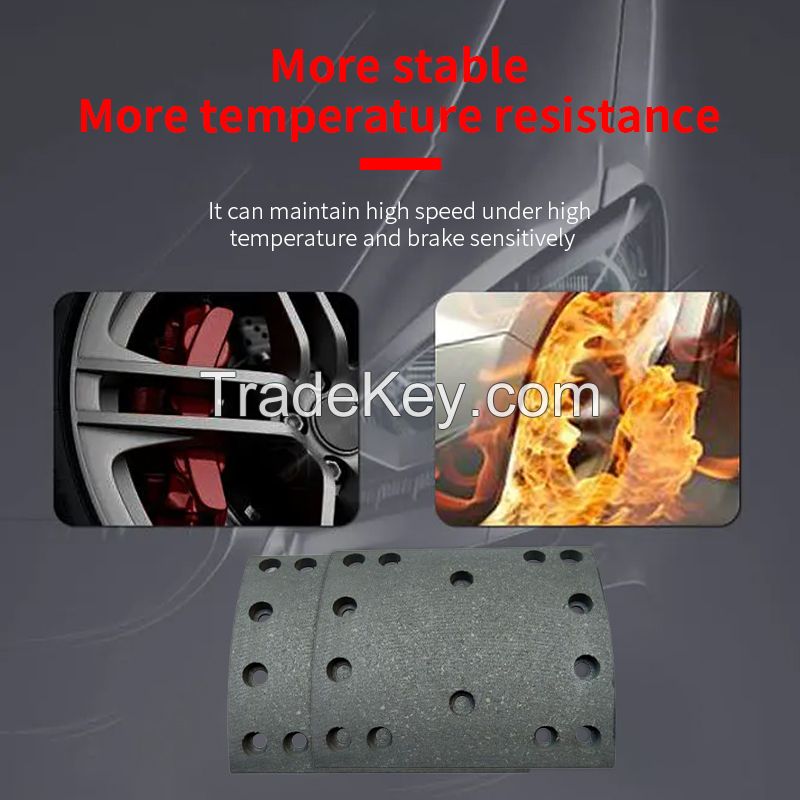 The wheel hub/rear brake pad has high temperature resistance and low wear.Ordering products can be contacted by mail.