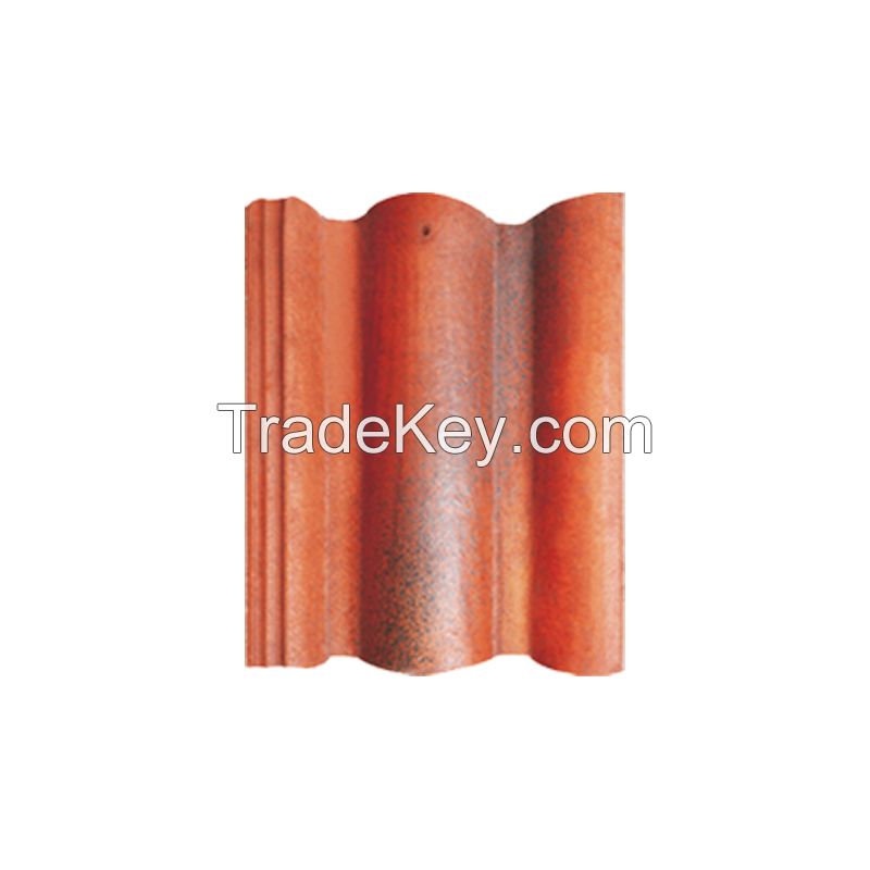 Zhongsheng Fukang-super strong sheet Embossed 2 or 3 Layers Synthetic resin roofing sheet spanish roofing tile pvc plastic roof tile Big Bowa/Customized/Prices are for reference only/Contact customer service before placing an order