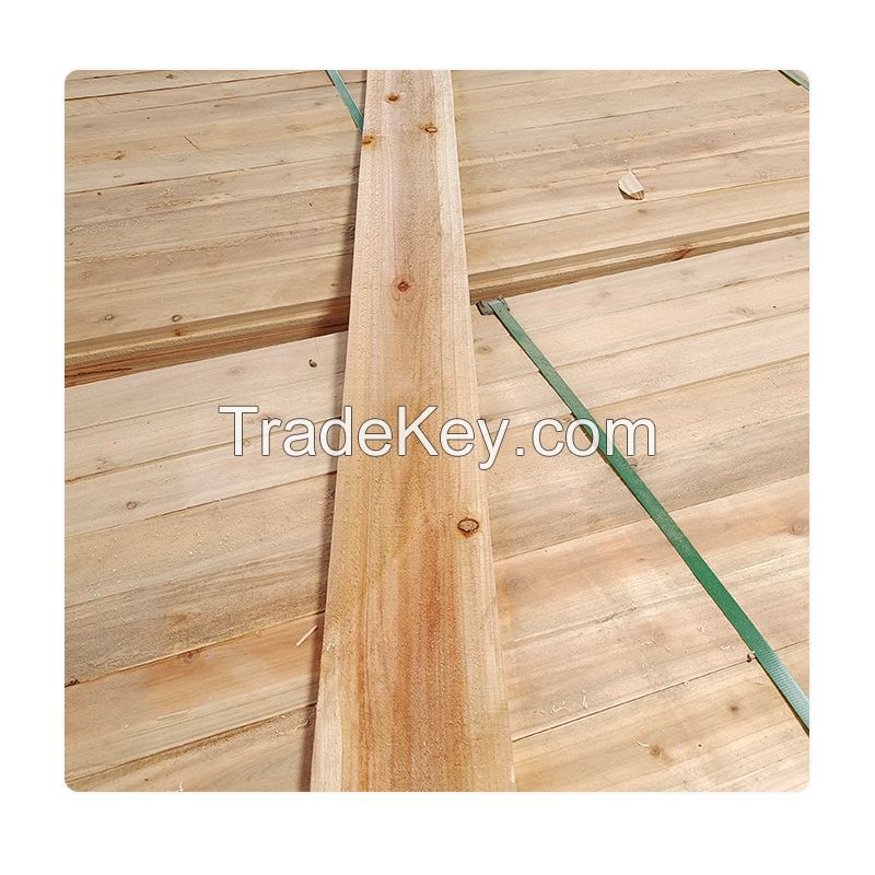 Beautiful and durable, not easily deformed cedar log hexagonal board fence board (please contact customer service for ordering)