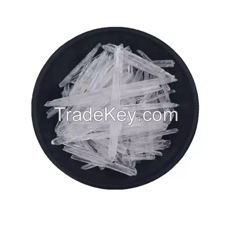 Cas 2216-51-5 Wholesale 100% Natural Menthol Crystal Food Grade 99% Menthol Crystal Organic Intermediate Cas 2216-51-5  C10H20O