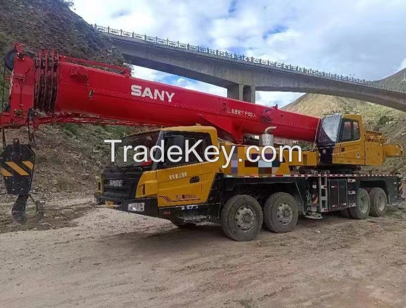 High quality Top model Sany 50Ton truck crane STC500E5 Used mobile crane