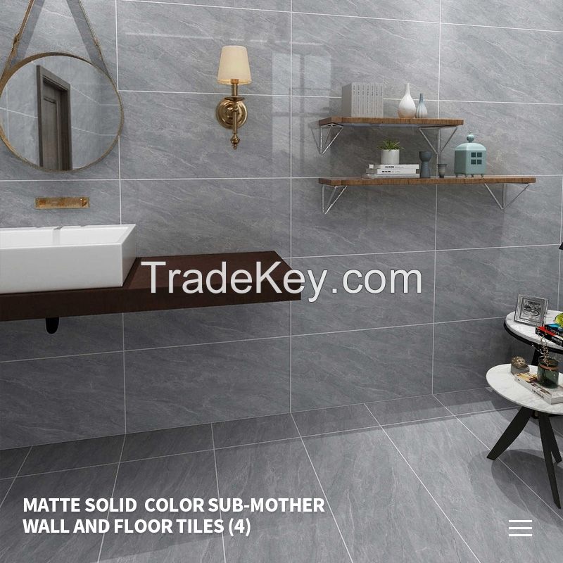 Matte solid plain tile wall and floor tile floor tile, contact customer service to customize