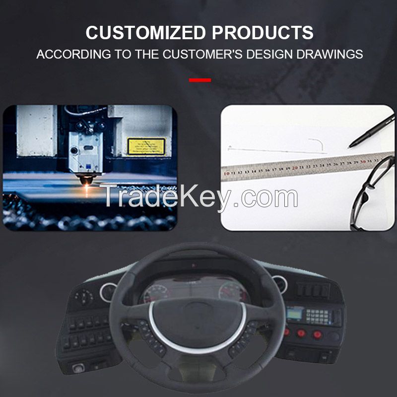 Integrated steering column and instrument panel assembly series