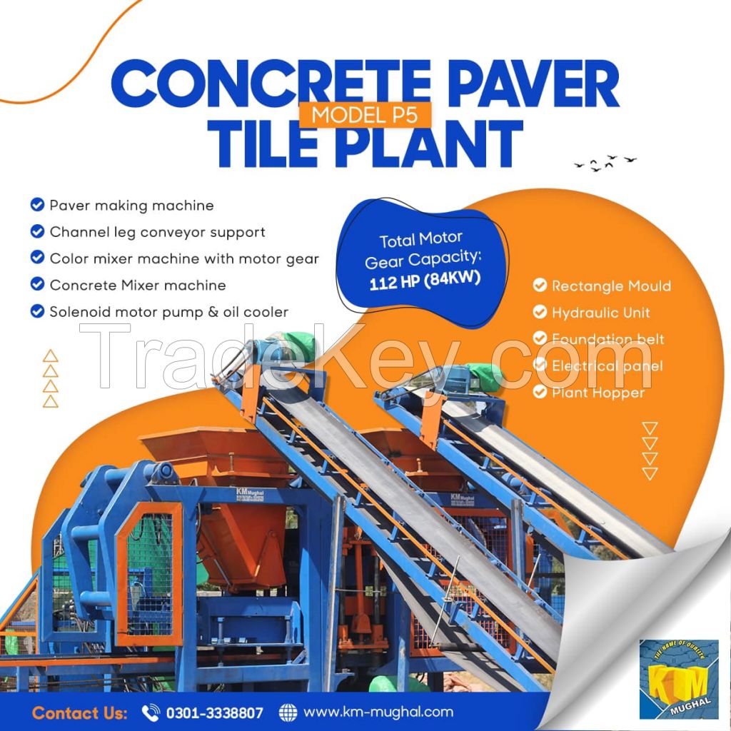 concrete pavers &amp; block making machine 