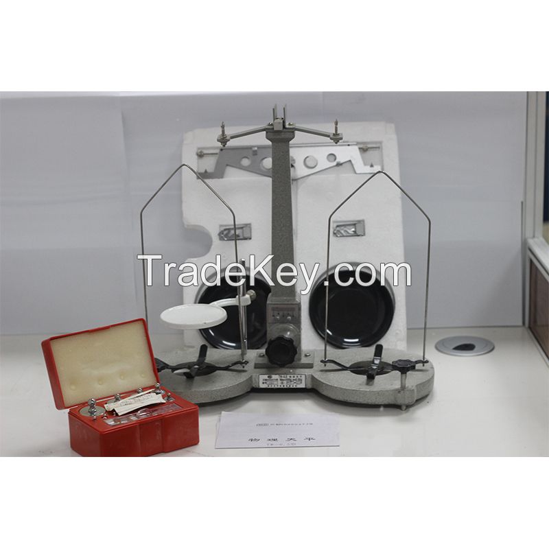 Mechanical Balance Scale Double Pan Balance Scale Balance Tray Table Scale for Laboratory School Physics Teaching Supplies (500g)