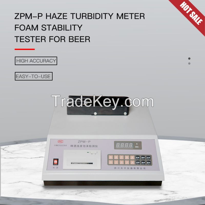 ZPM-P Haze Turbidity Meter/Foam Stability Tester for Beer