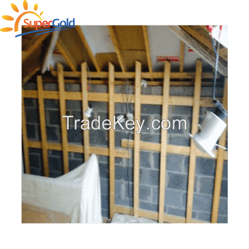 SuperGold acoustic fiberglass wool blanket heat insulation glass wool for Internal wall Dry lining